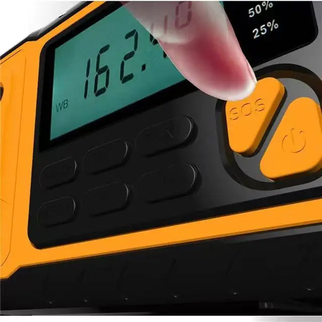 GuardianWave - 5-in-1 Solar Emergency Radio & Power Bank 4000mAh